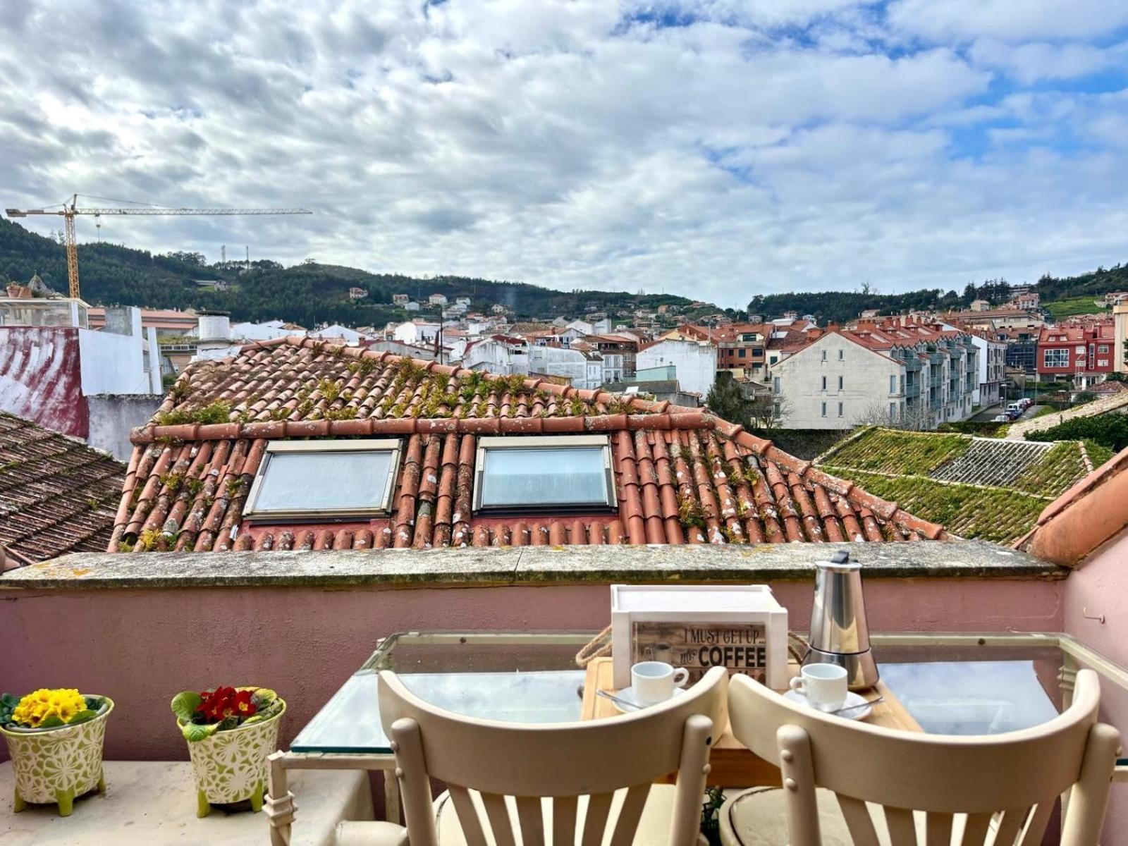 Appartamento Hoibai, Raina, Atico, Con Vistas Al Casco Historico De Baiona, Galicia Esterno foto