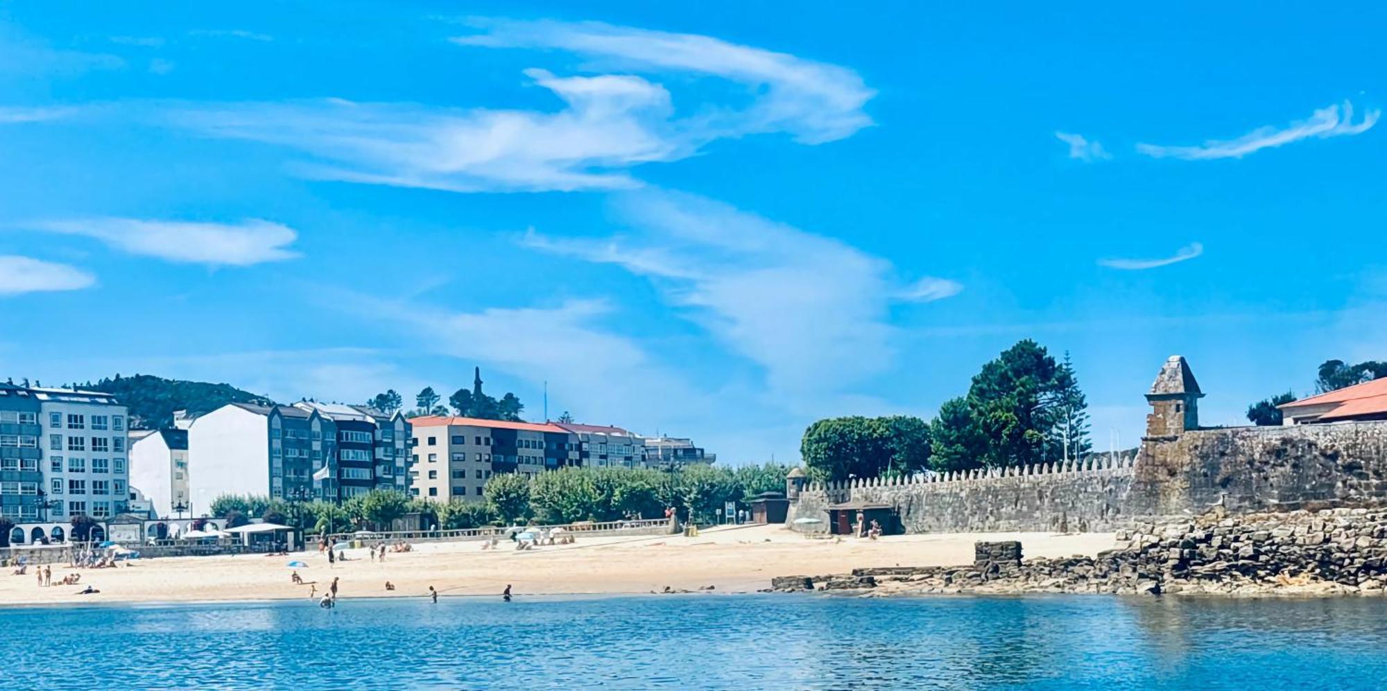 Appartamento Hoibai, Raina, Atico, Con Vistas Al Casco Historico De Baiona, Galicia Esterno foto
